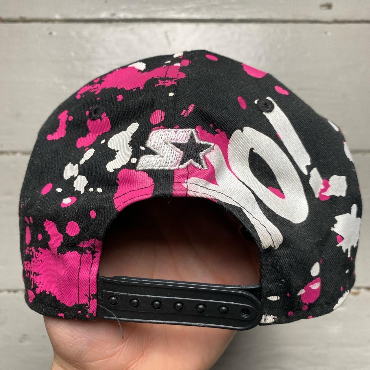 Yo MTV Raps Starter Black Pink and White Snapback Cap