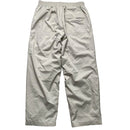 Nike Swoosh Vintage Baggy Track Pant Shell Bottoms Cream and Grey (XL)