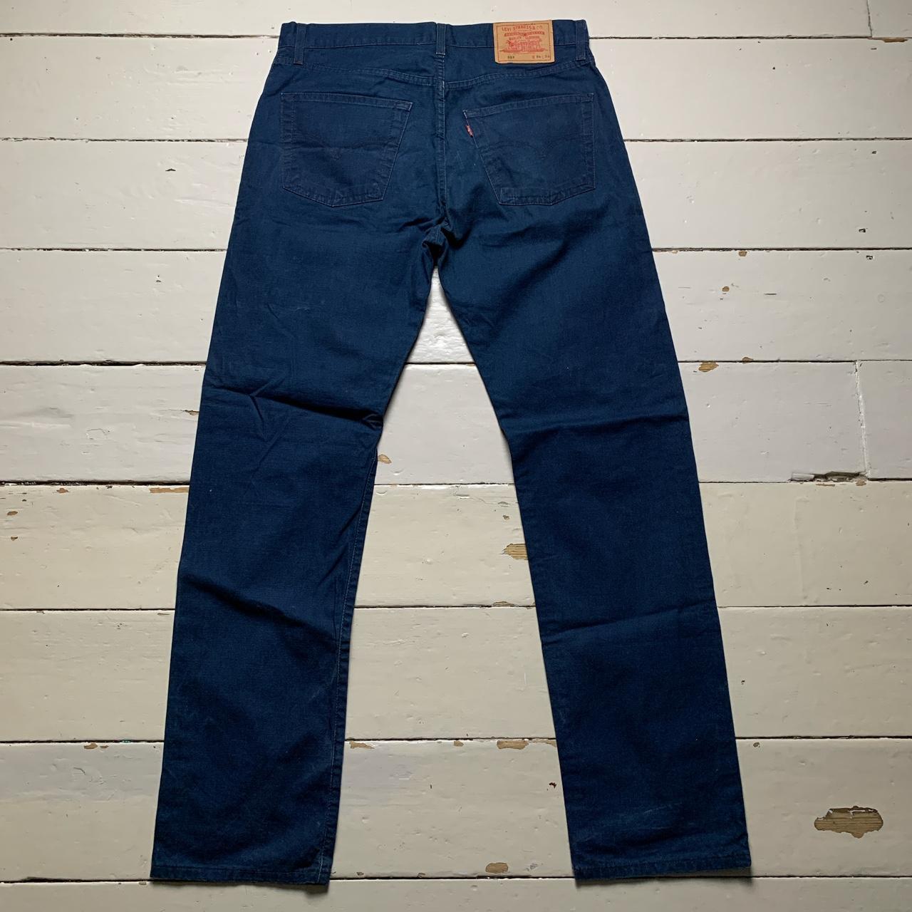 Levis 551 Vintage Baggy Blue Jean Trousers