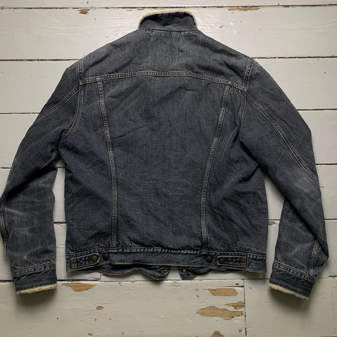 Levis 71550-04 Vintage Grey Sherpa Denim Jacket