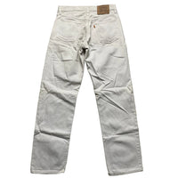 Levis 618 02 Vintage White Orange Tab Jeans (30W)