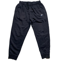 Nike Black Blue and White Swoosh Baggy Joggers (L)