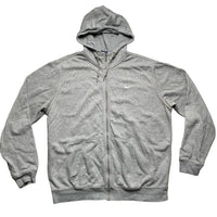 Nike Swoosh Grey and White Hoodie (XL)