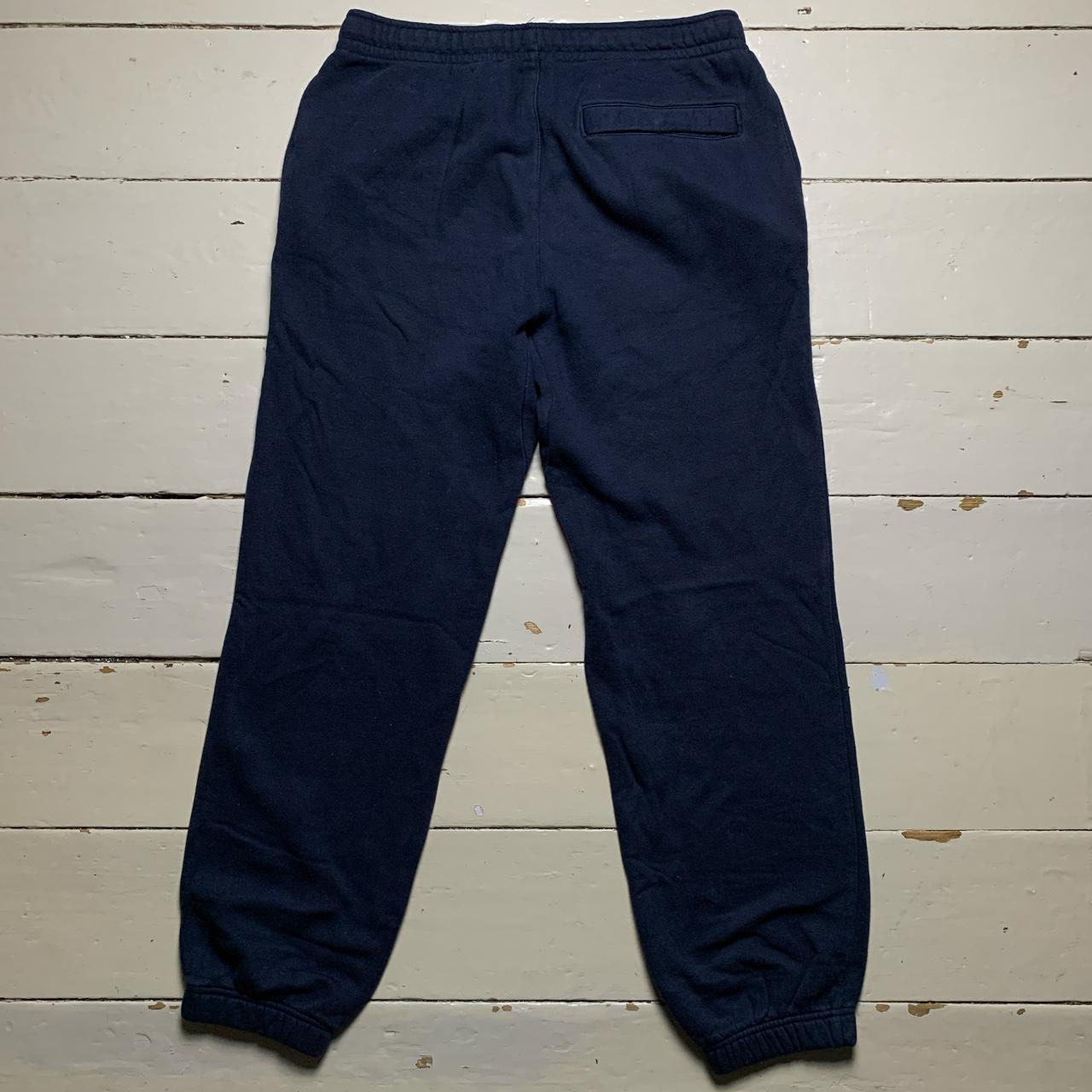 Nike Swoosh Joggers Navy and White