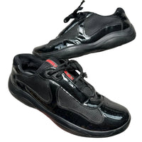 Prada Americas Cup Patent Vintage Black
