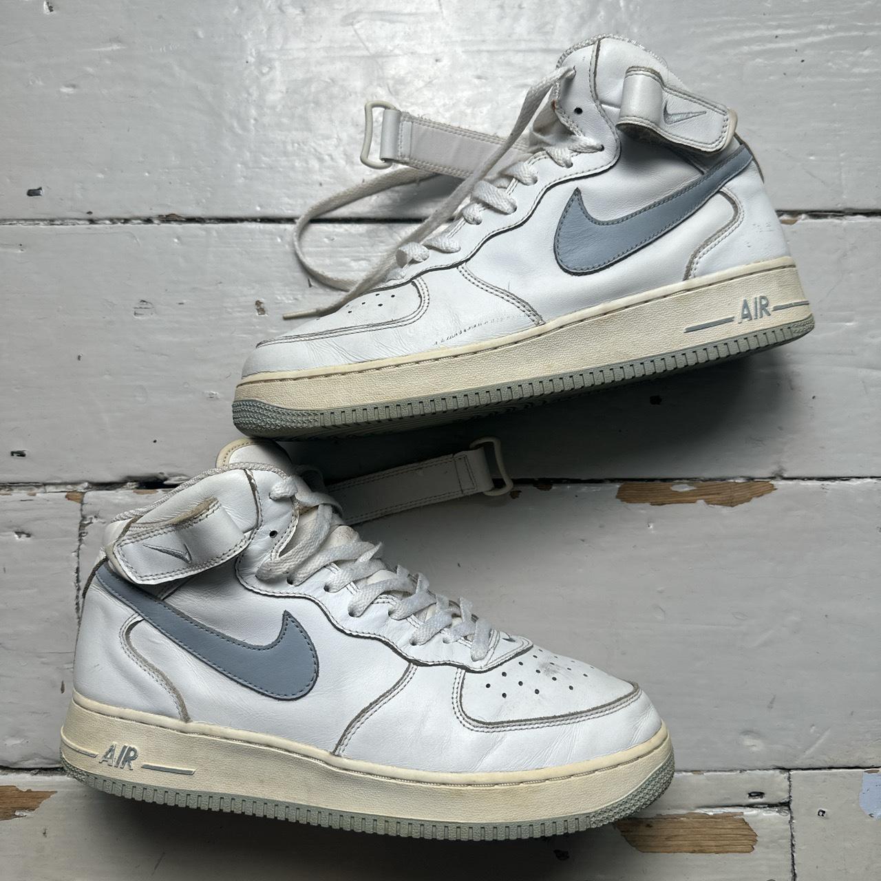 Nike Air Force 1 Mid Vintage 2003 White and Grey