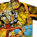Dragon Ball Z Anime type Silk Y2K Shirt (M)