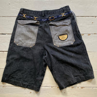Paco Vintage 90’s Denim Shirt and Shorts Full Suit