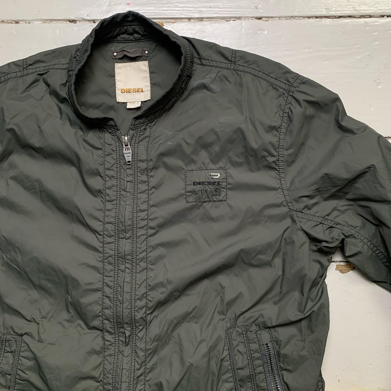 Diesel Bomber Jacket Khaki Green