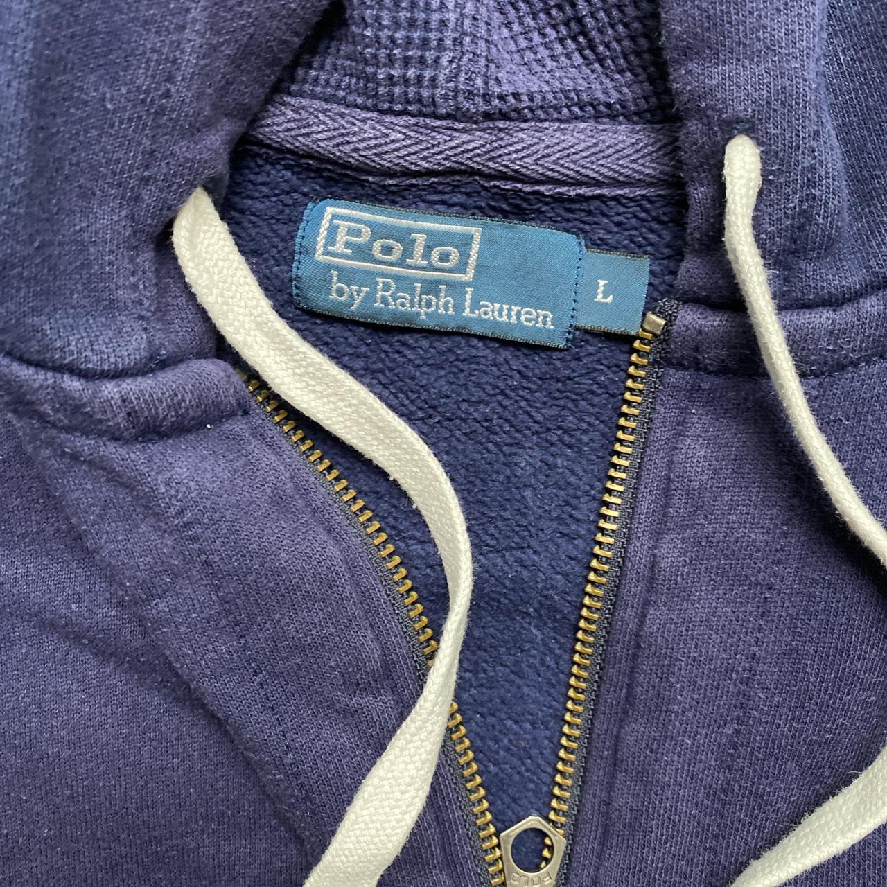 Polo Ralph Lauren Navy and Yellow Pony Hoodie