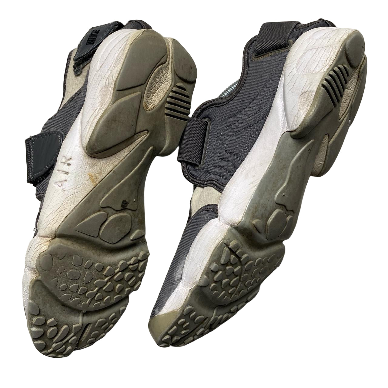 Nike Air Rift Tabi Splif Toe Grey and White (UK 10)