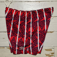 Umbro Vintage 90’s Shorts Red and Navy
