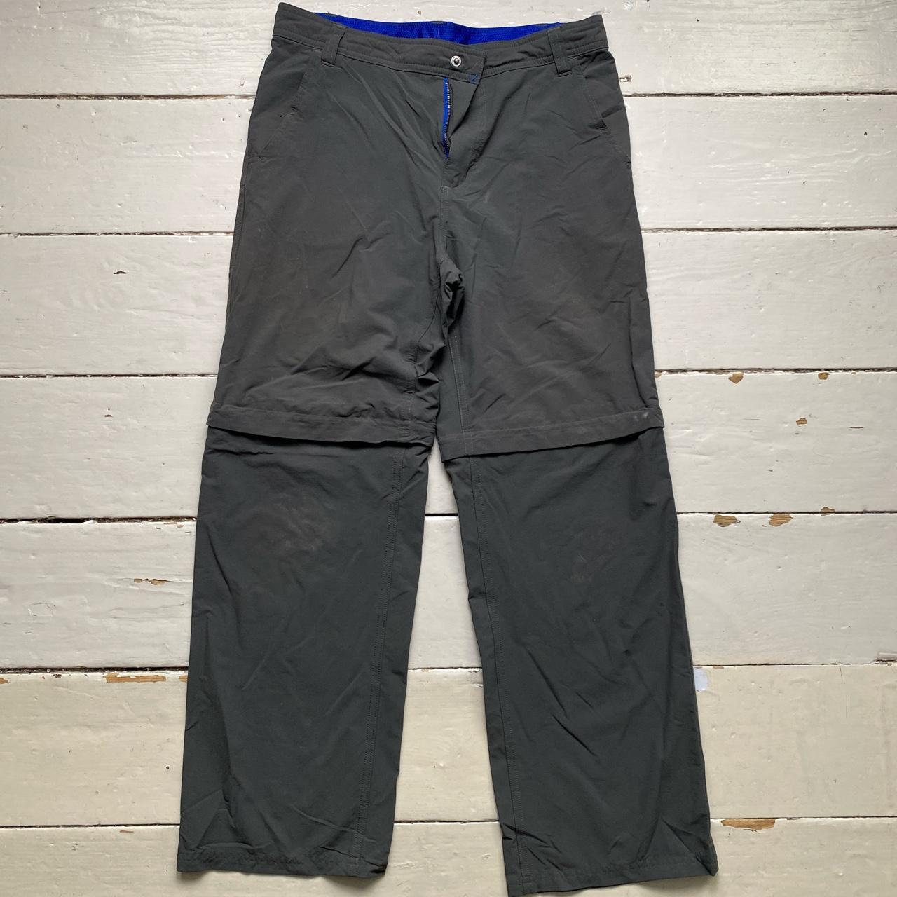 The North Face Grey and Blue Cargo Weatherproof Trousers