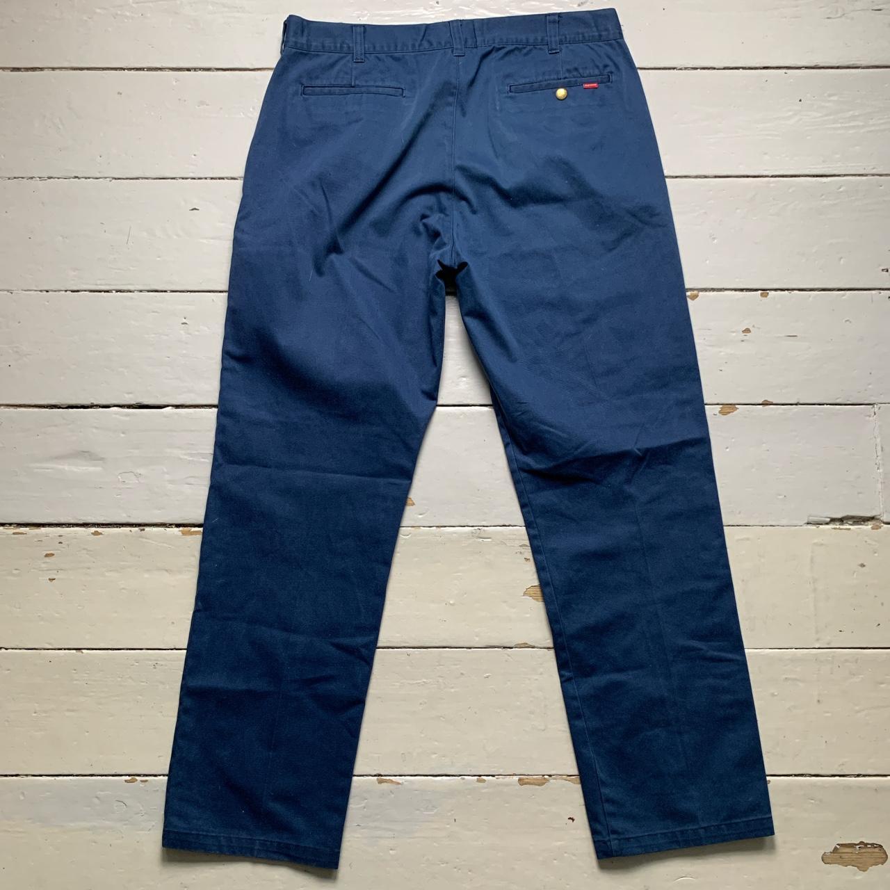 Supreme Work Pant Trousers Black Navy and Cream