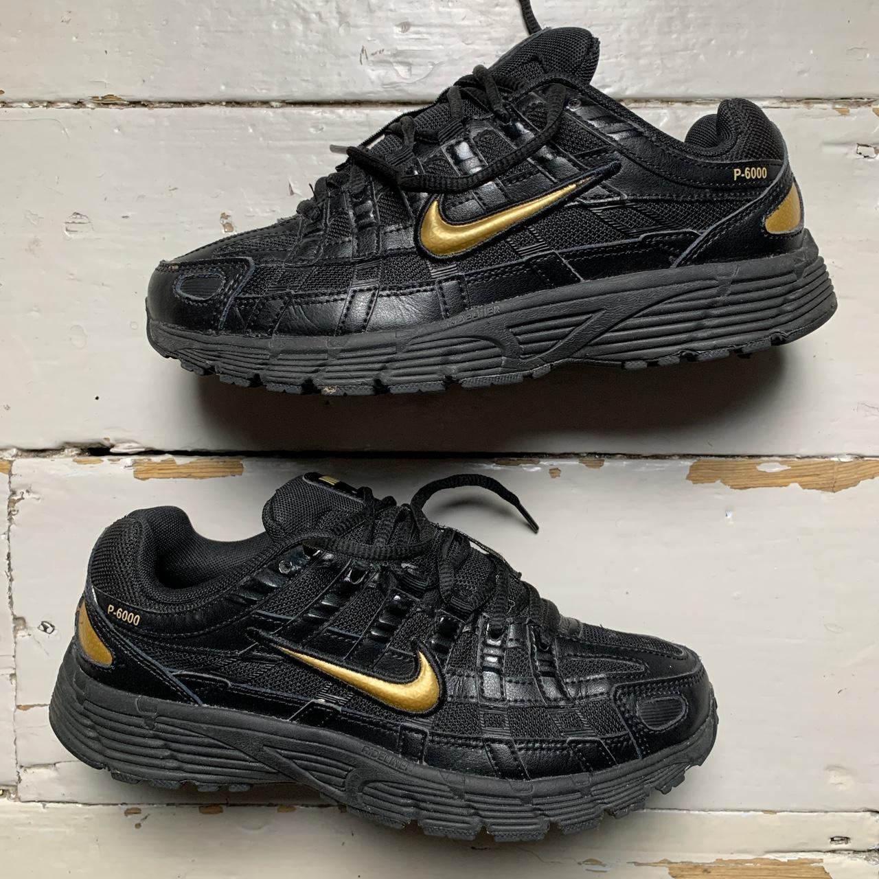 Nike P-6000 Black and Gold