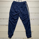 Nike Swoosh Navy and White Track Bottoms