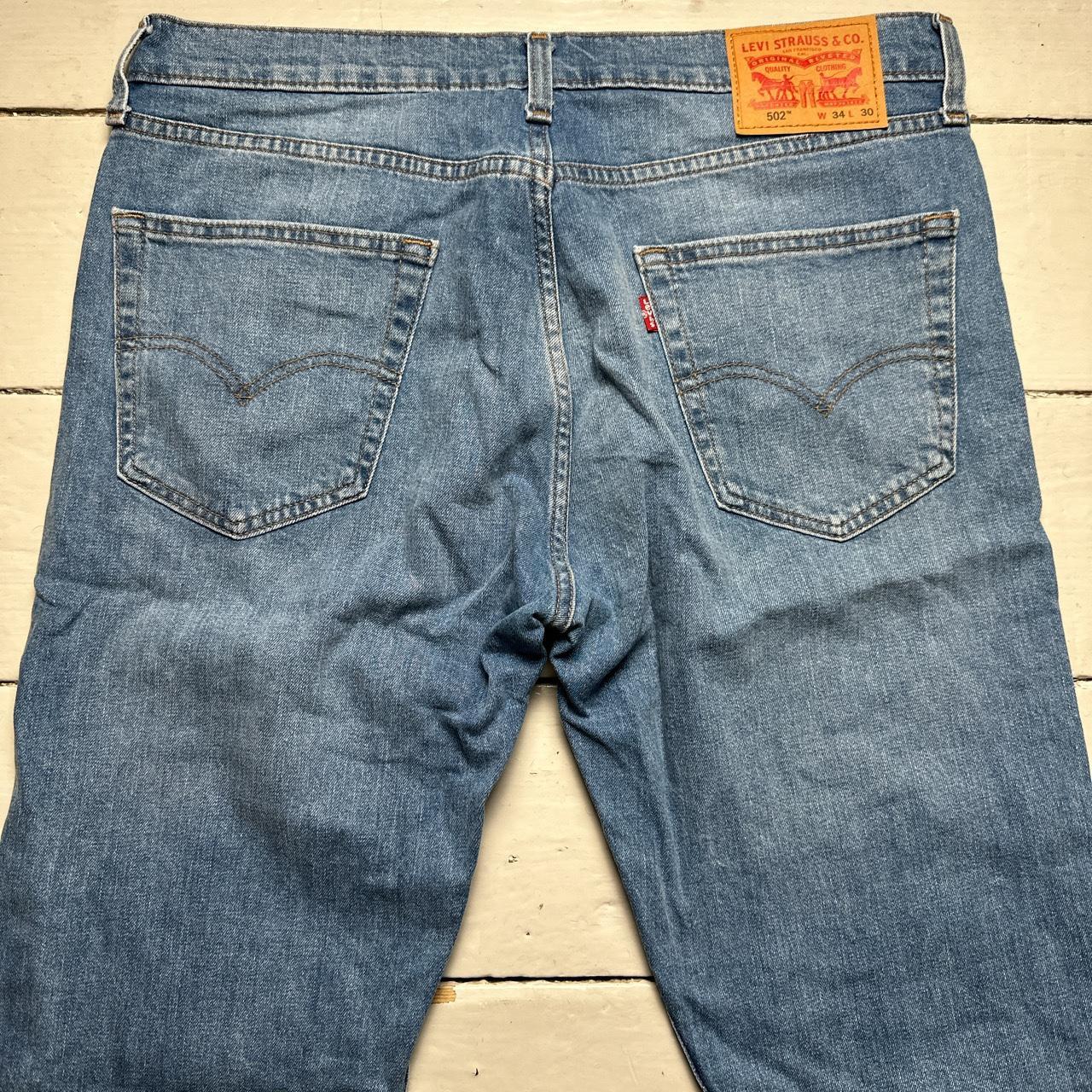 Levis 502 Light Blue Baggy Jeans