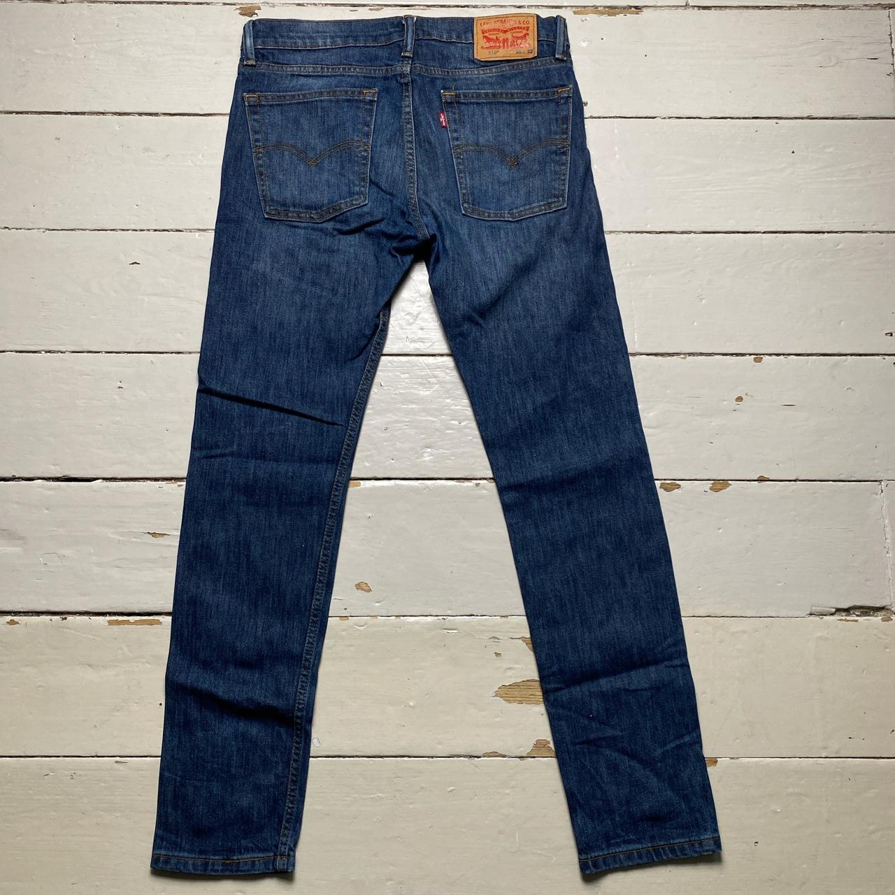 Levis 510 Navy Slim Jeans