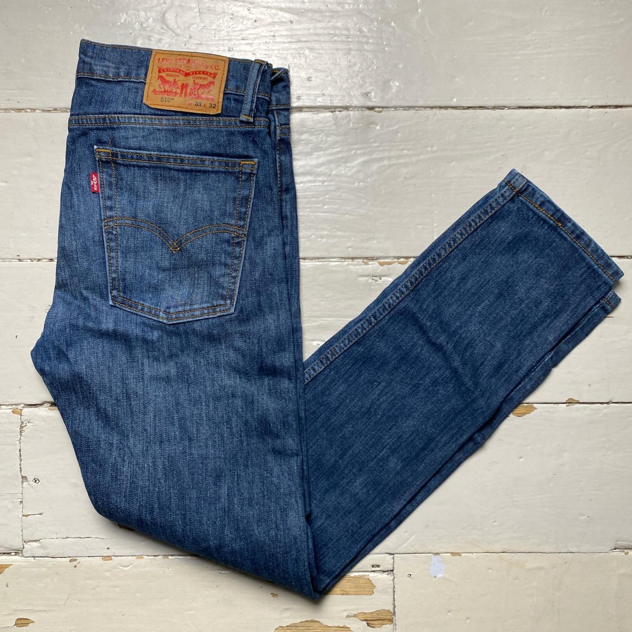 Levis 510 Navy Slim Jeans