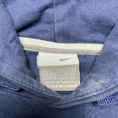 Nike Swoosh Vintage Hoodie Navy and White (M)