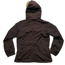 The North Face Brown Fur Hood Womens Parka Coat (L)
