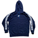 Nike Multi Swoosh Tape Repeat Logo Navy and White Full Tracksuit (M)
