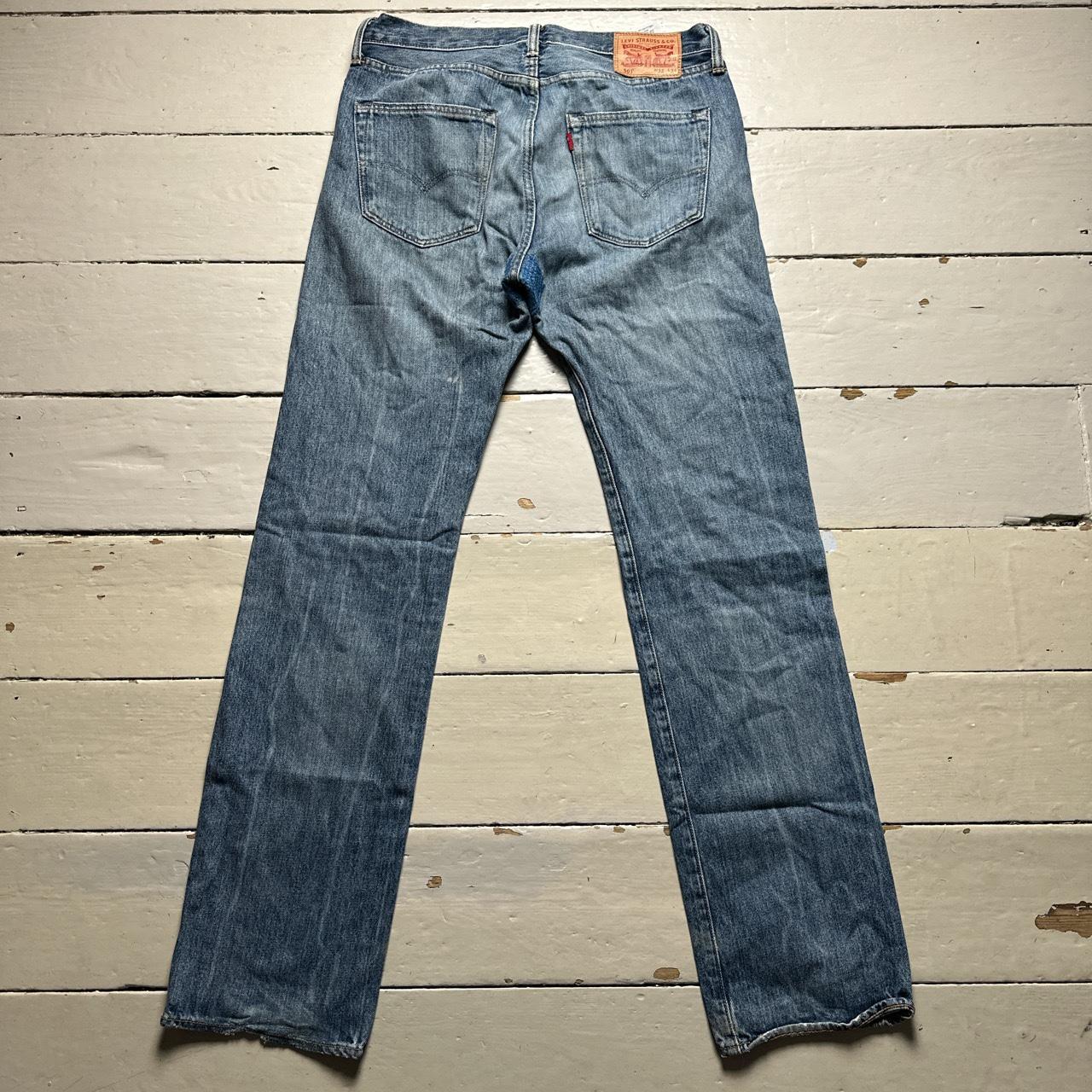 Levis 501 Light Blue Baggy Jeans