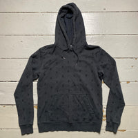 Nike Athletic Department Vintage Hoodie Grey with repeat print