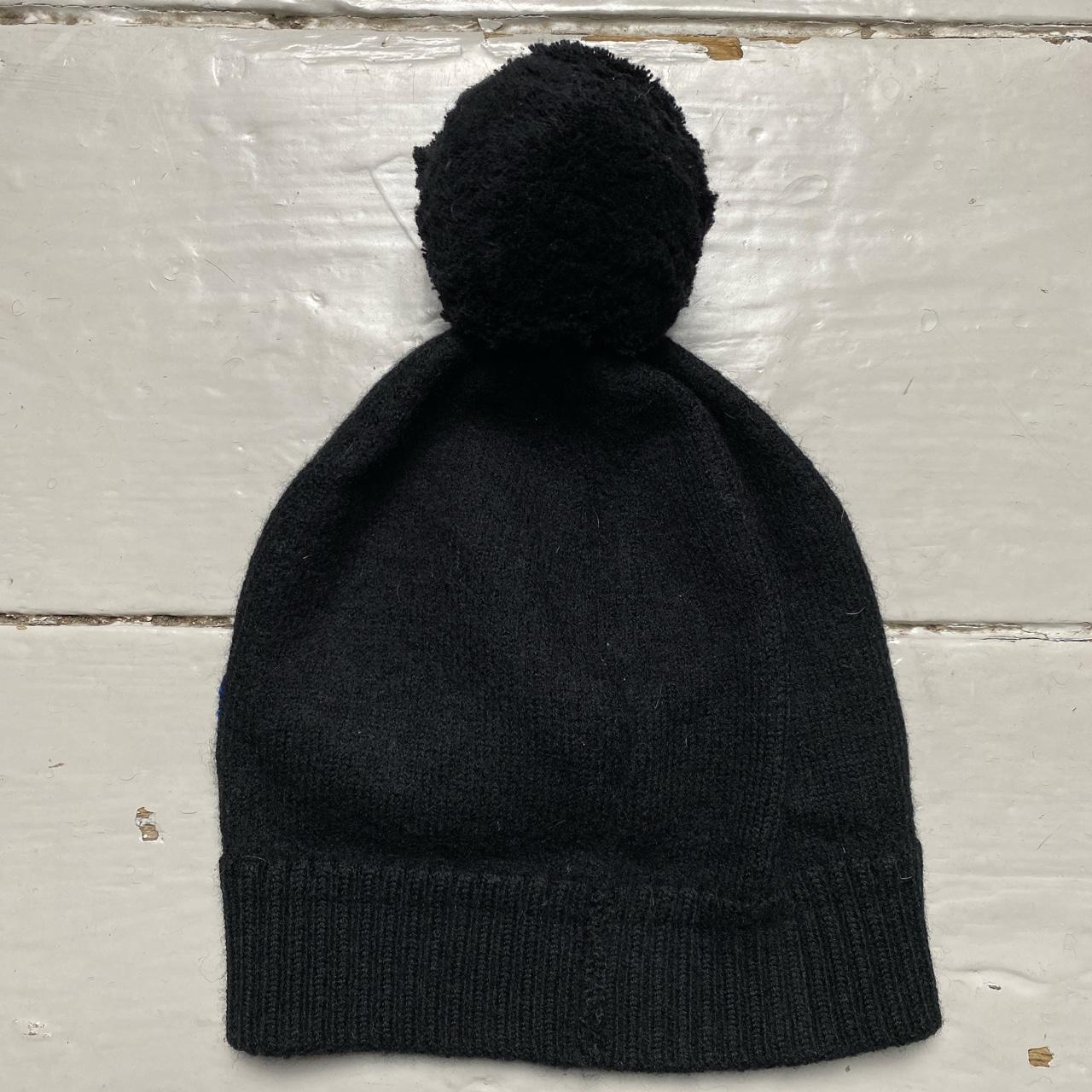 Givenchy Kids Bobble Hat Black and Multi Colour