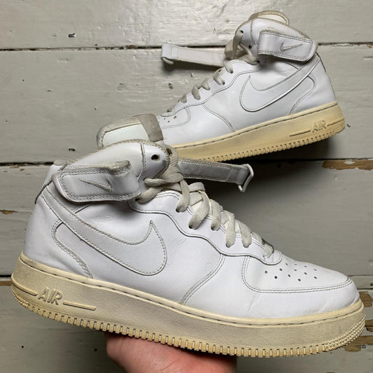 Nike Air Force 1 White Mid