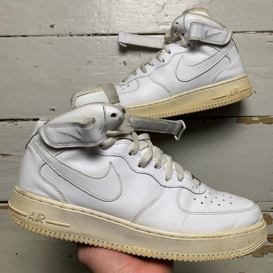 Nike Air Force 1 White Mid