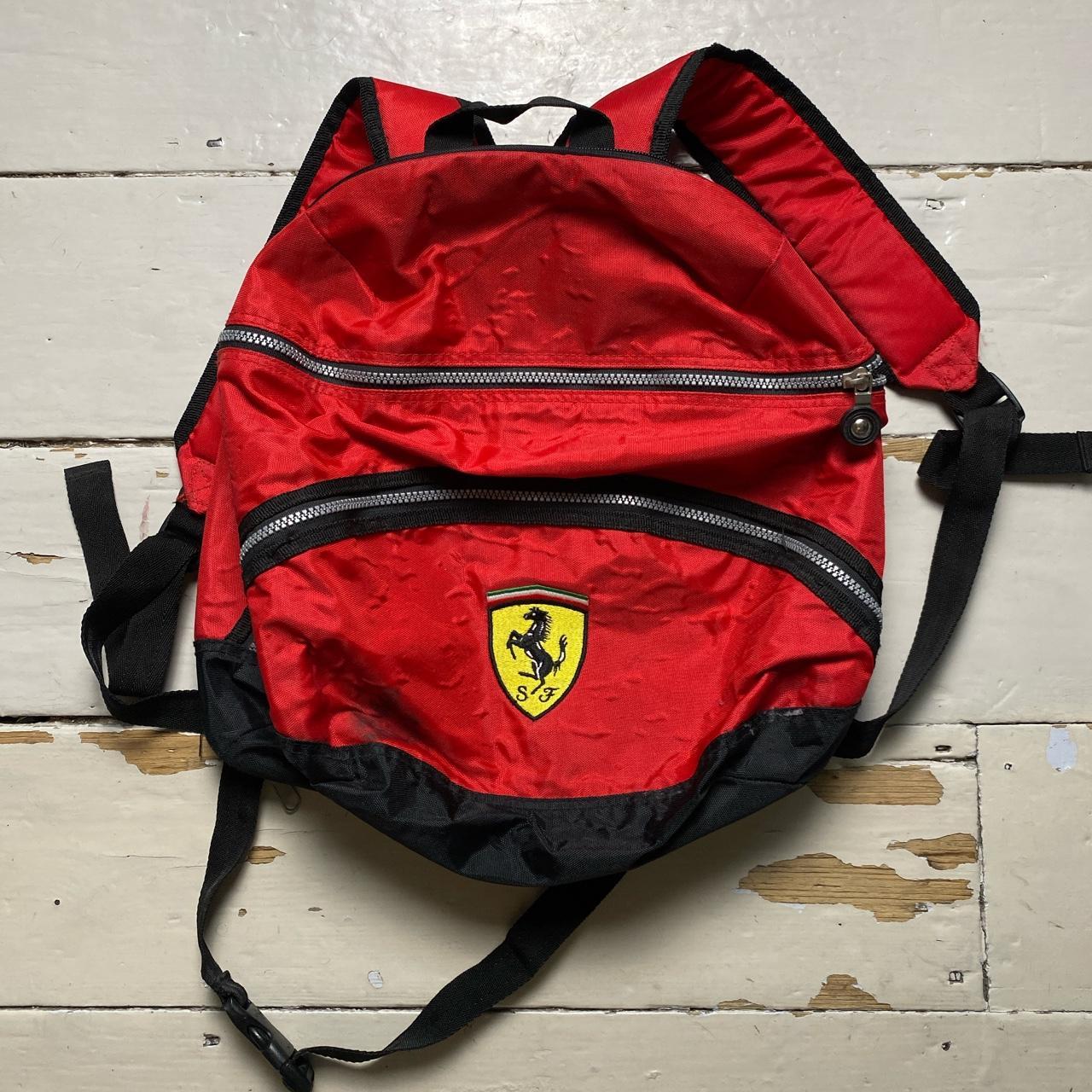 Ferrari Vintage Backpack Small Rucksack Bag