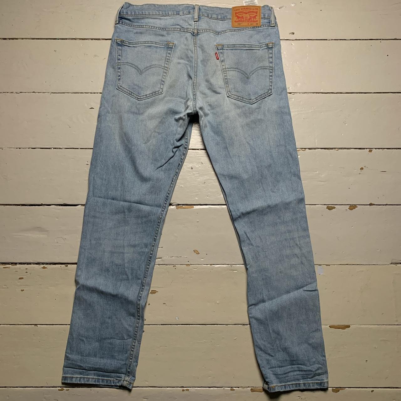 Levis 502 Light Blue Jeans