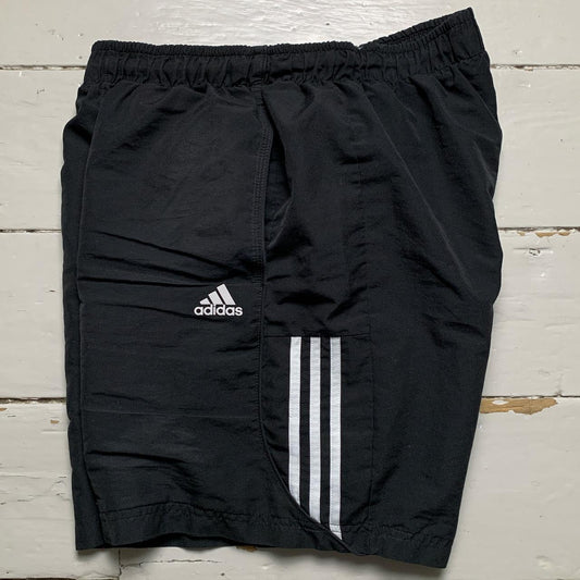 Adidas Essentials Climalite Black Track Pant Shell Shorts