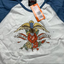 Harley Davidson Vintage Womens Vest T Shirt (S/M)