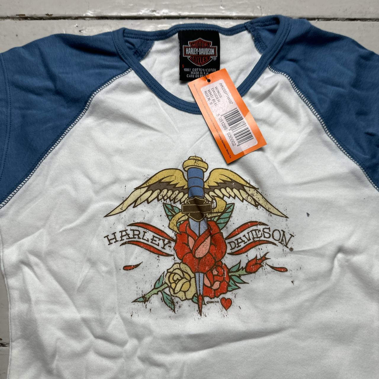 Harley Davidson Vintage Womens Vest T Shirt