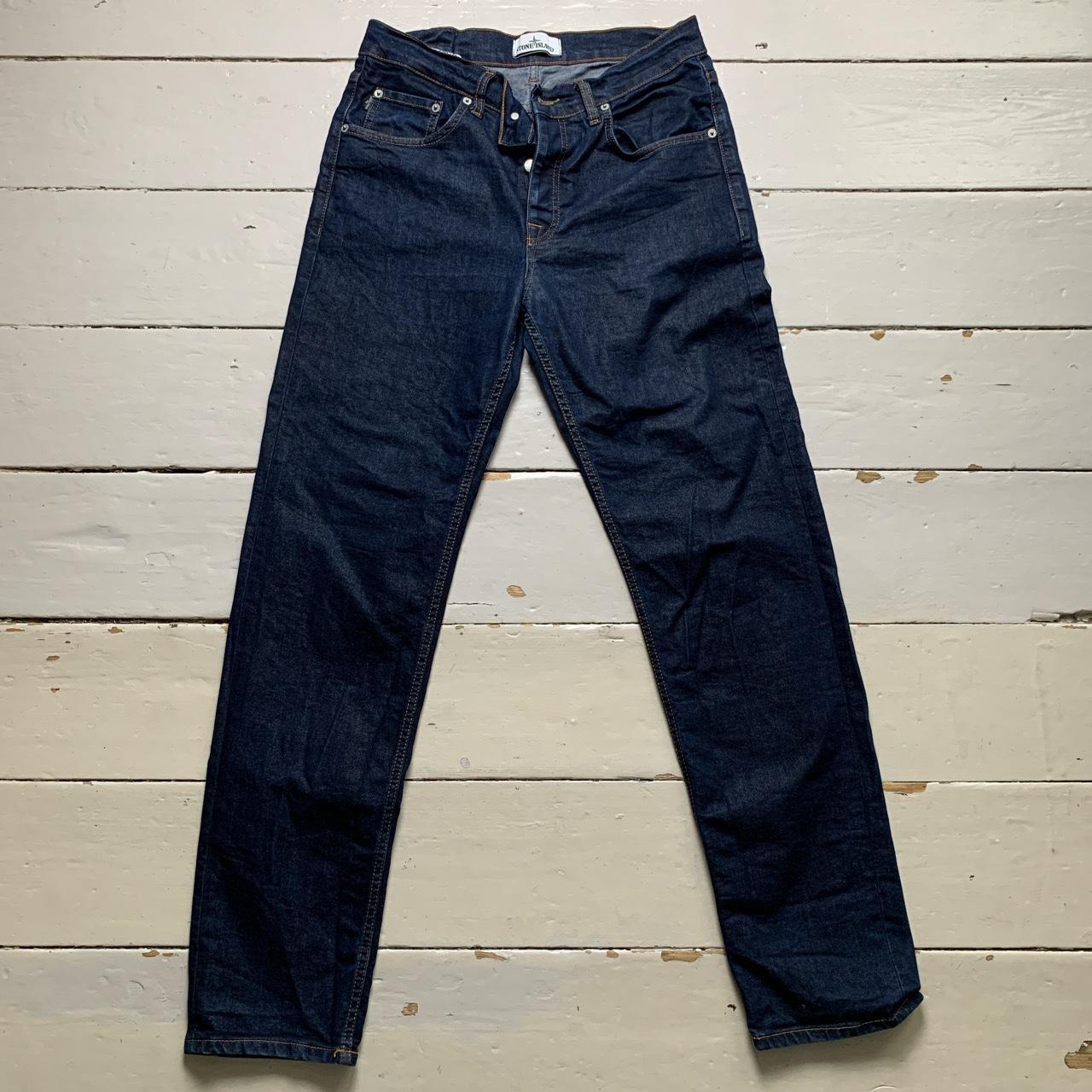 Stone Island Navy Slim Jeans