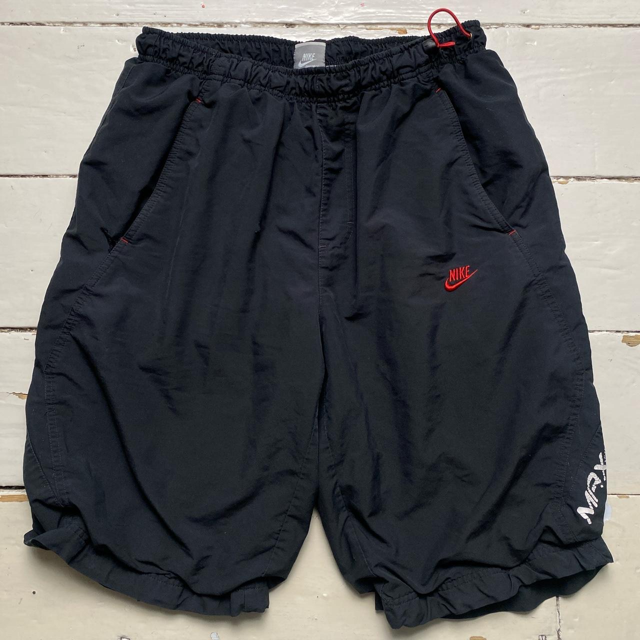 Nike Air Max LTD Black and Red Shell Track Pant Shorts