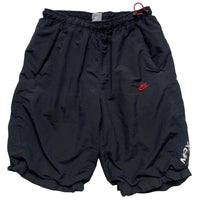 Nike Air Max LTD Black and Red Shell Track Pant Shorts (L)
