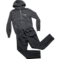 Dolce & Gabbana Grey Full Tracksuit with Silver Plaque (S)