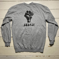 Vetements Grey Fist Oversized Jumper