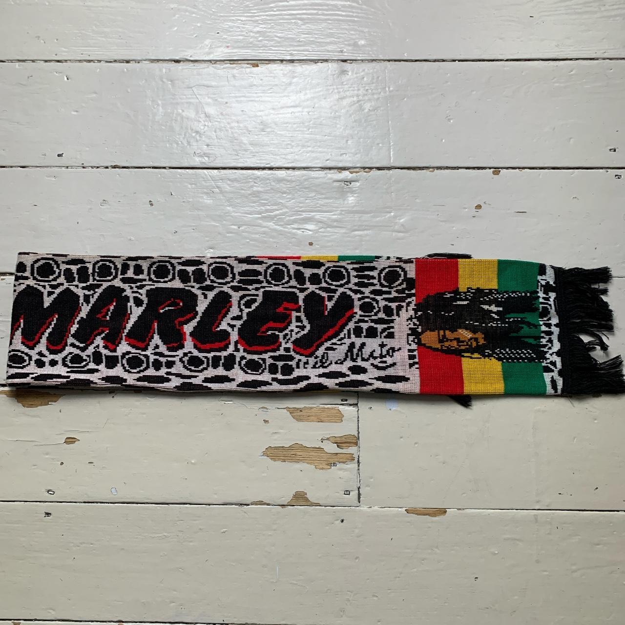 Bob Marley Rasta Scarf Black Red Yellow and Green