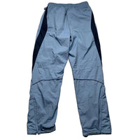 Nike Vintage Baby Light Blue and Navy Shell Trackpant Baggy Bottoms (S)