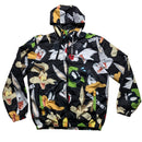 Looney Tunes All Over Print Windbreaker Jacket (L)