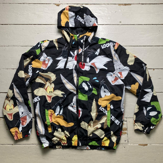 Looney Tunes All Over Print Windbreaker Jacket