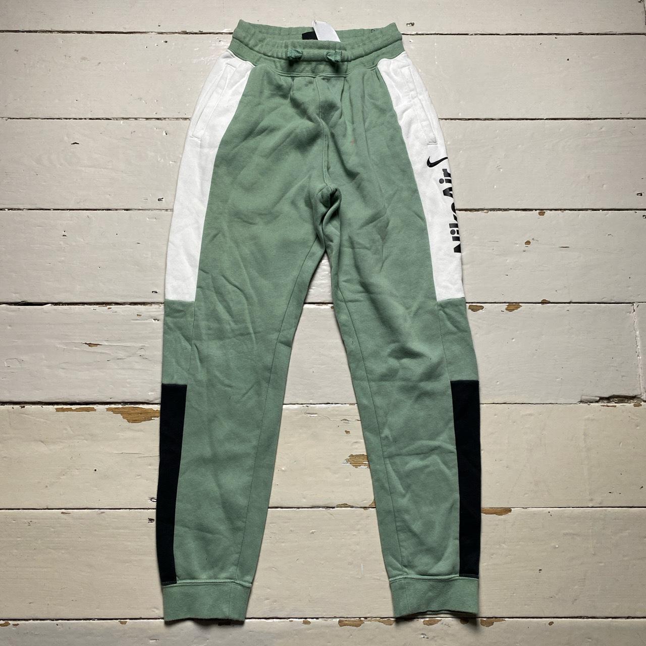 Nike Air Tracksuit Green White and Black