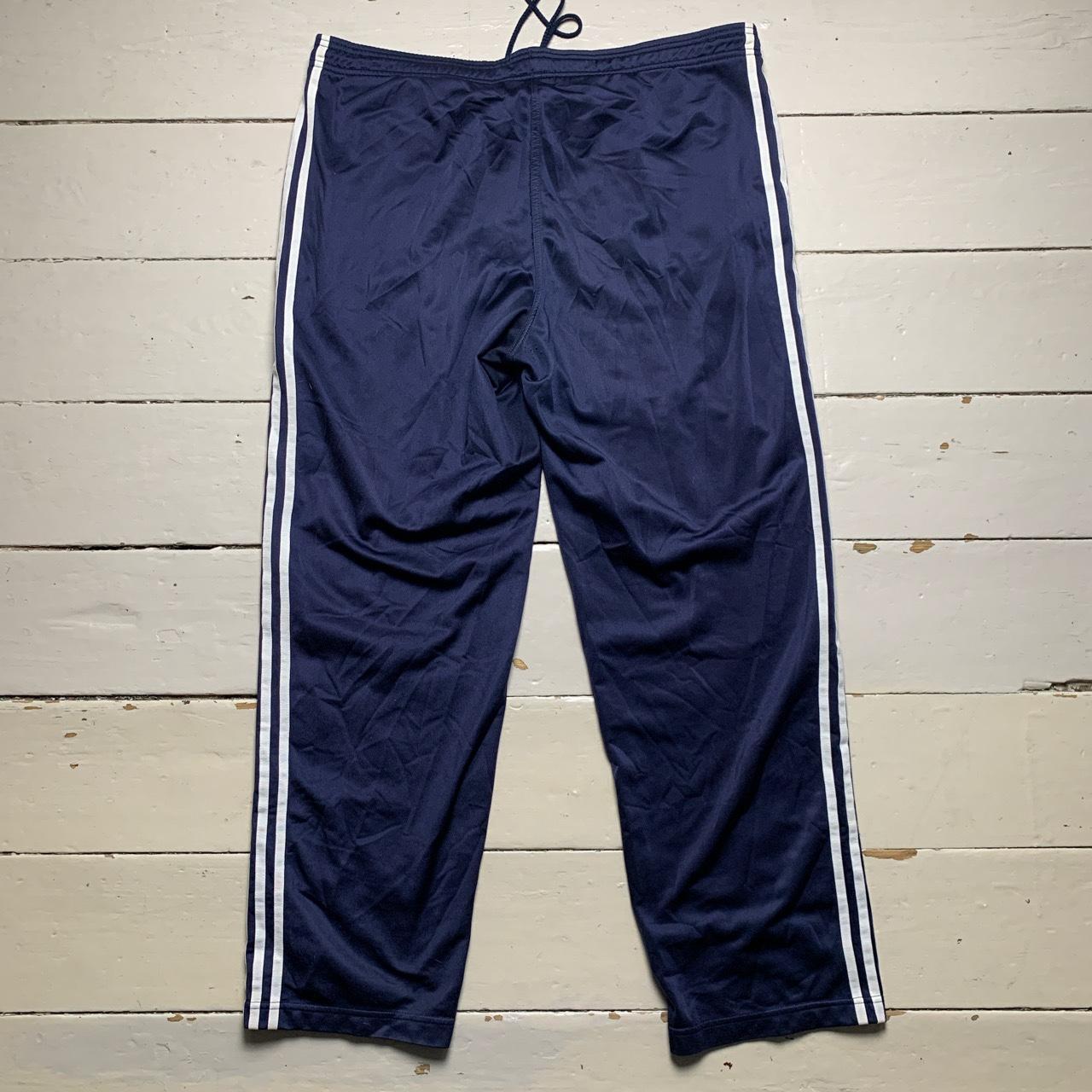 Adidas SST Navy and White Track Bottoms