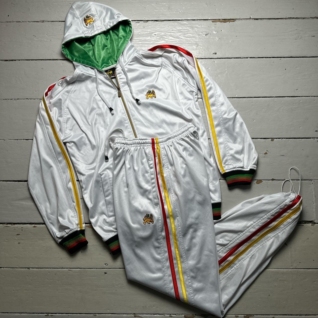 Raw Blue Rasta Full Tracksuit White Yellow Red and Green