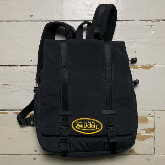 Hegren Von Dutch Sample Bag Black and yellow