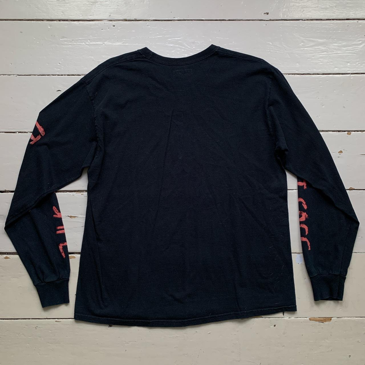 Skepta It Aint Safe Long Sleeve Black T Shirt